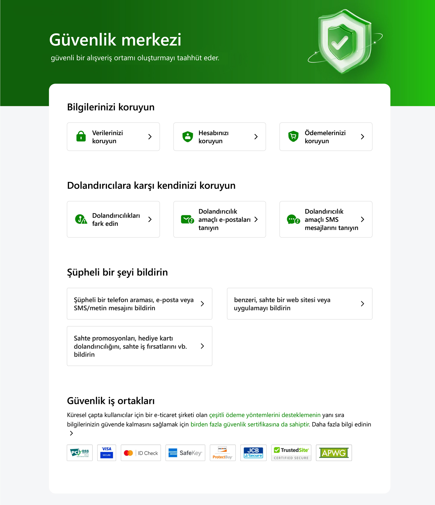 Güvenlik Merkezi